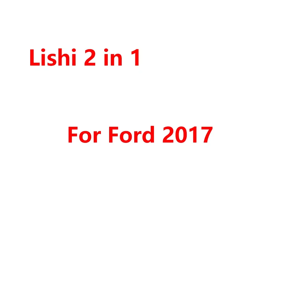 Original Lishi 2in1 FOR HU198 TOOLS NO BLACK BOX for ford 2017