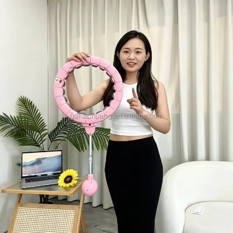 YTYINFactory Direct Sale Multi Purpose Waist Exercise Hoop Portable Plastic Sports Hula Ring For Adult Home Gym Workout Training
