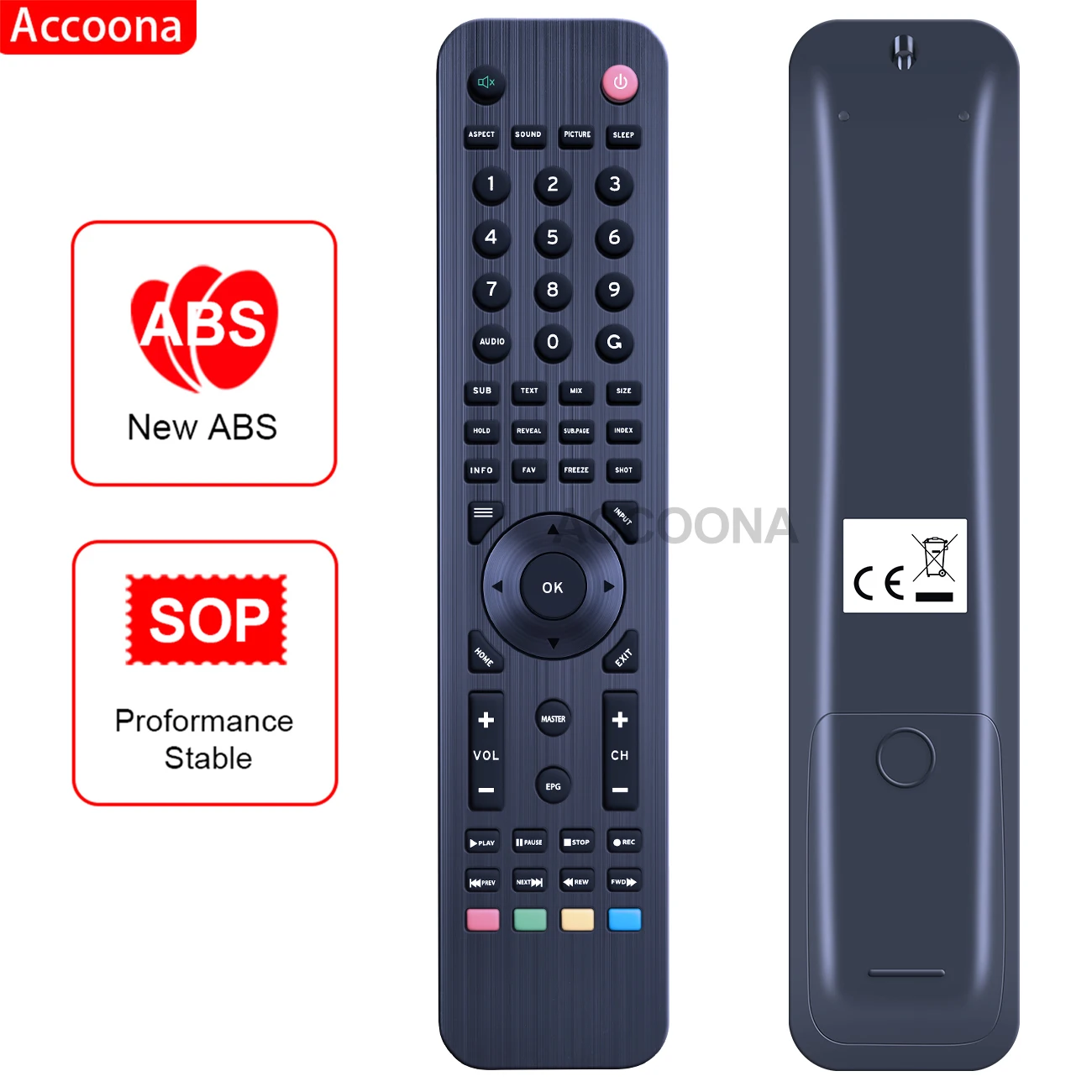 Remote control for STRONG Kivi TV KT1157-HG 24HK30B 24HK30G 32FK30G 49UK30G 43UK32G 55UC30S UK30S