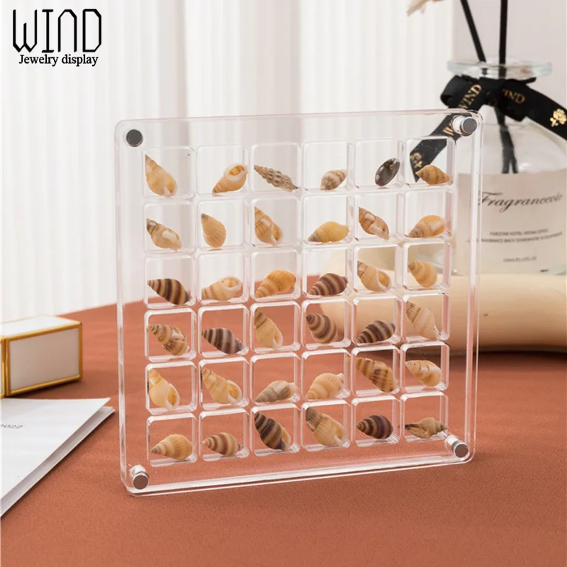 Acrylic Nail Art Crystal Diamond Stone Storage Box