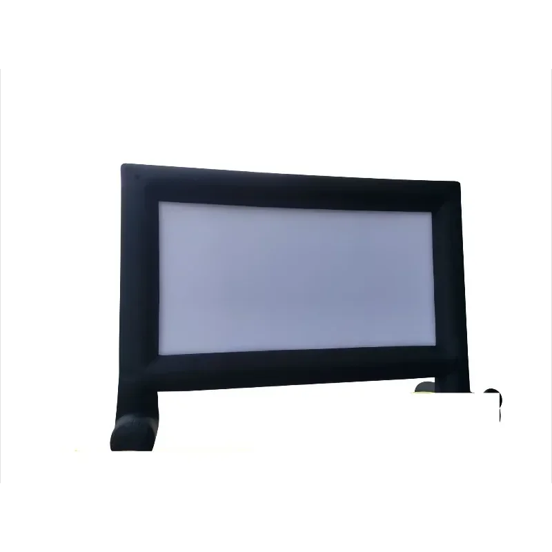 Inflatable movie screen, mobile inflatable billboard, projection screen