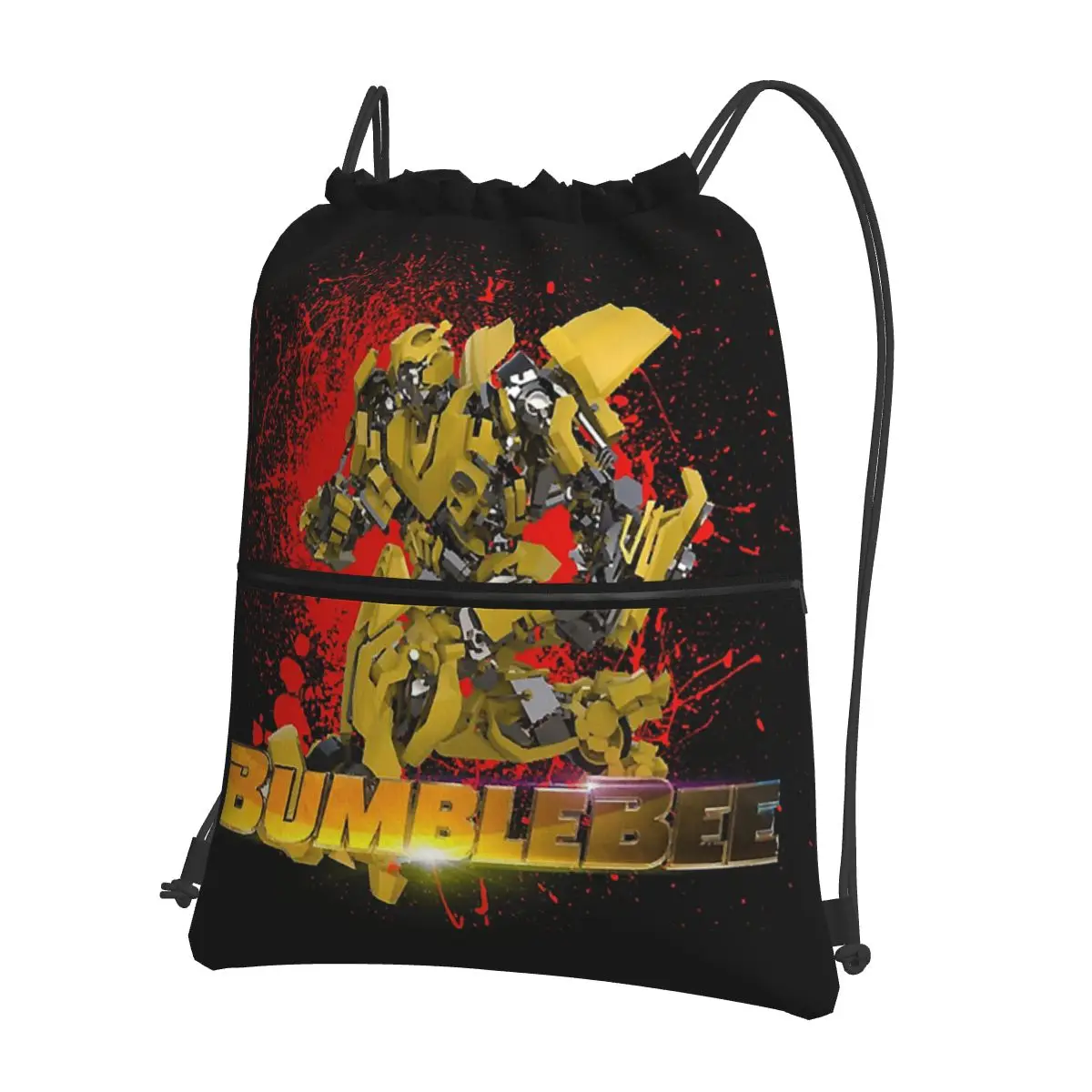 Transformers Autobots Portable Backpacks Drawstring Bag Multi-function Drawstring Bundle Pocket Shoes Bags For School Students