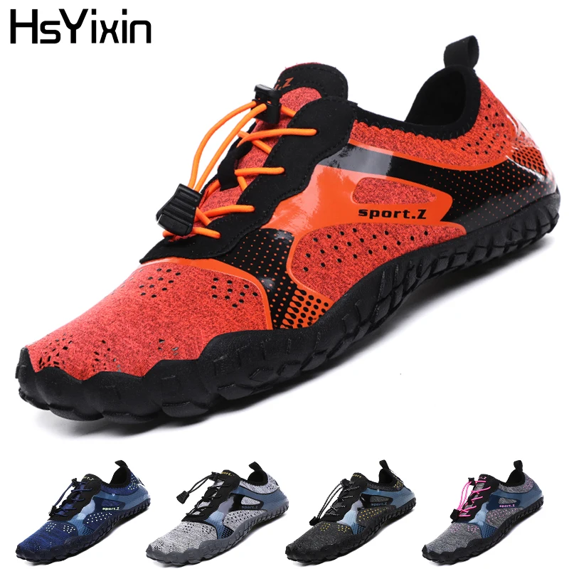 AliExpress HsYixin Water Shoes for Women Men Barefoot Shoes Upstream Breathable Beach Shoes Sport Shoe Quick Dry River Sea Aqua Shoes  cycling shoe