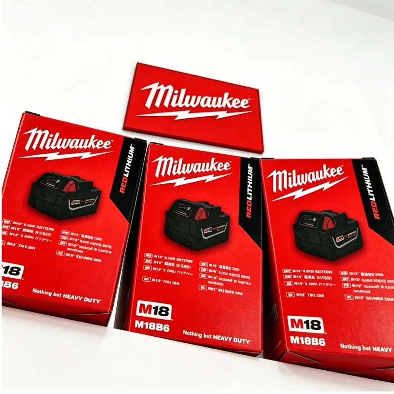 

M18B6 New 18V 6.0Ah For Milwaukee 18V Battery Li-Ion Replacement Battery For Milwaukee 18V 48-11-2830 0730-20 Tool battery