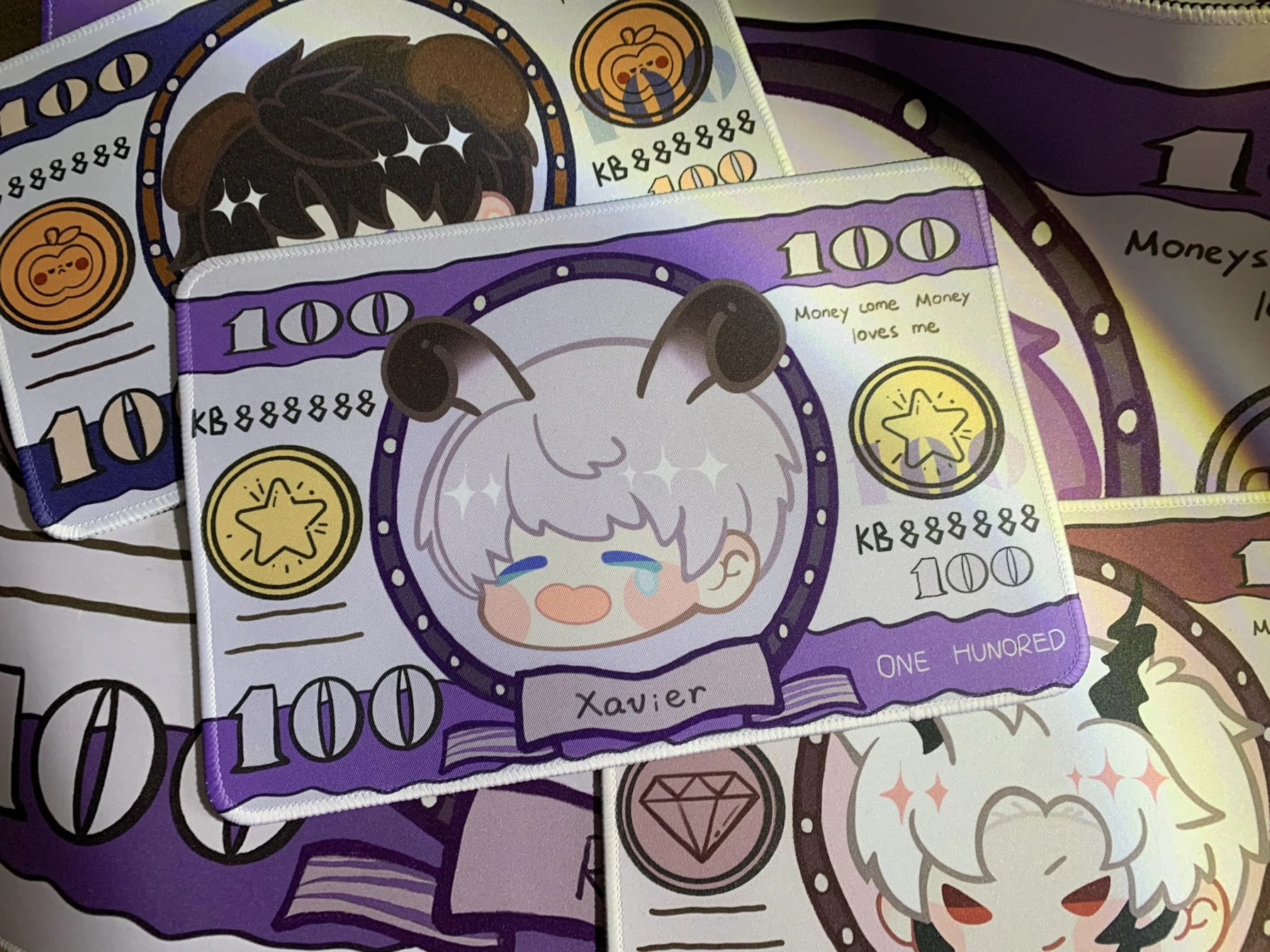 애니메이션 러브 앤 딥스페이스 실루스 라파엘 제인 칼렙 자비에르 코스프레 마우스 패드 만화 마우스 매트 데스크탑 크롤링 매트 크리스마스 선물