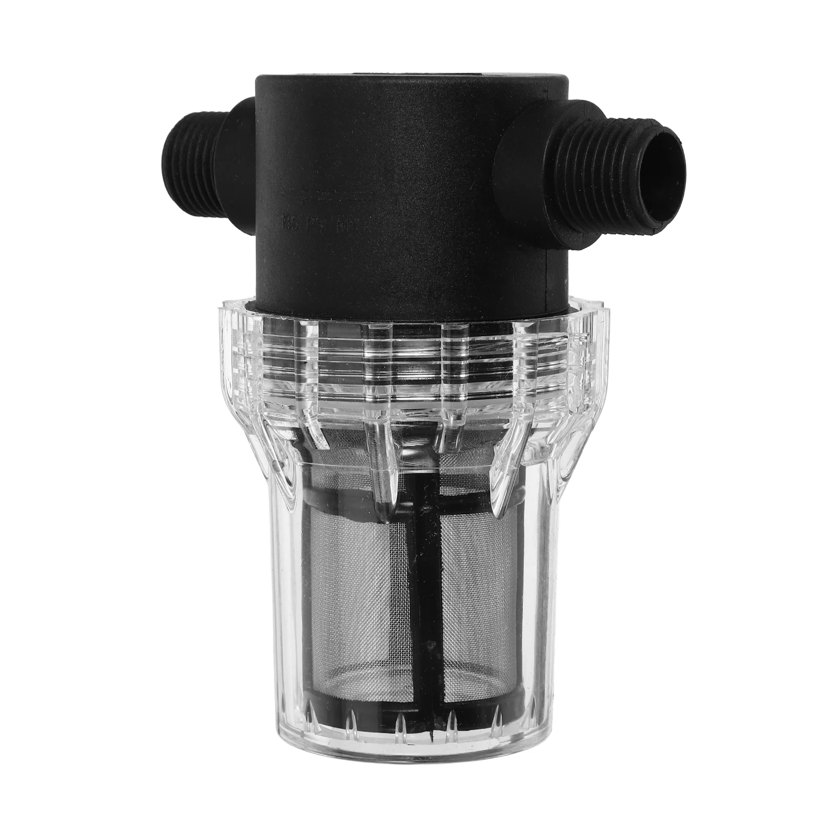

Hose Inline Garden Water Transparent Outdoor Wastewater Filtration Car Wash Sand Debris Removal Durable Plastic