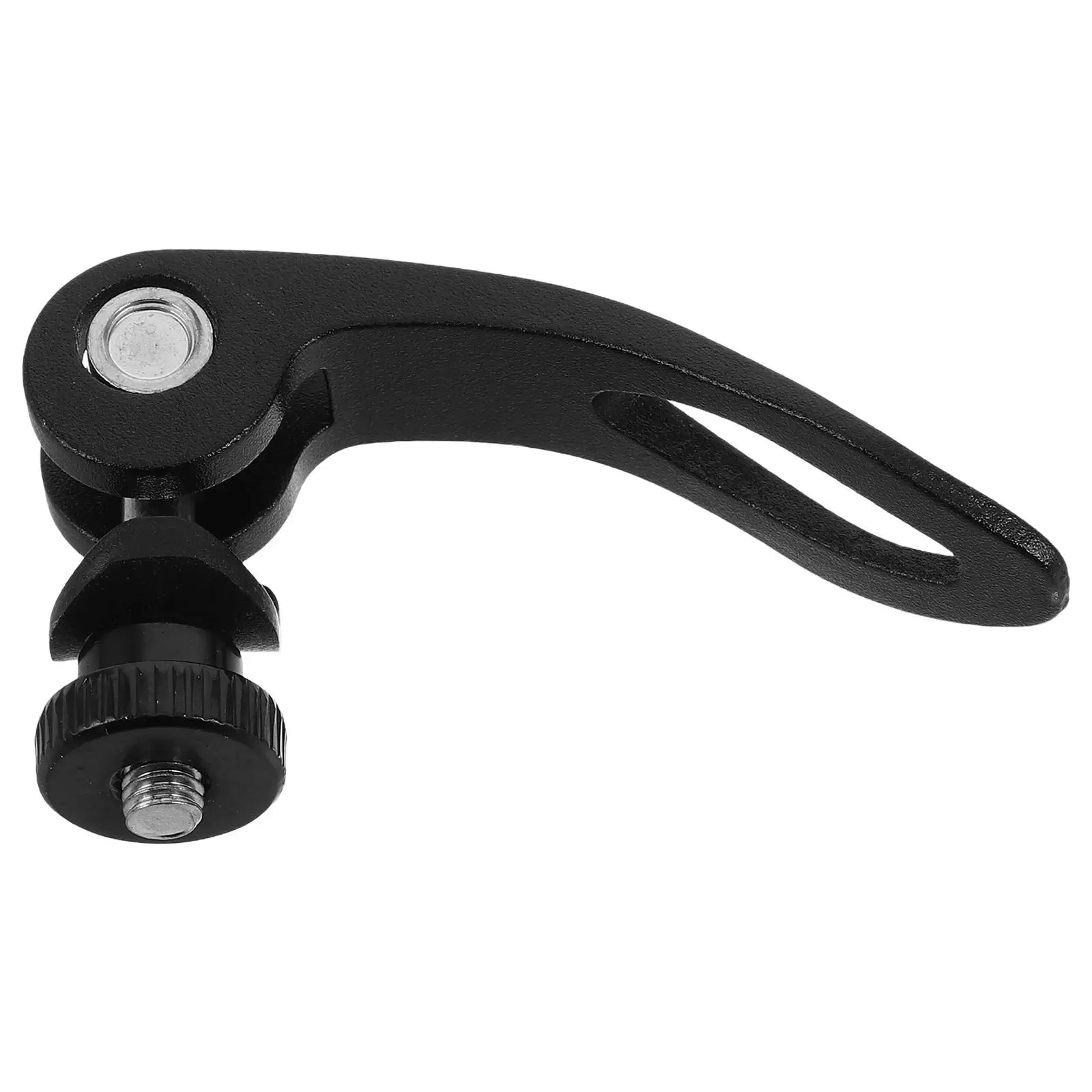 

Quick Release Seat Post Clamp Black Plastic Foldable Bike H Lever Secure Connection Mountain Bikes Parts Scooter Clamps