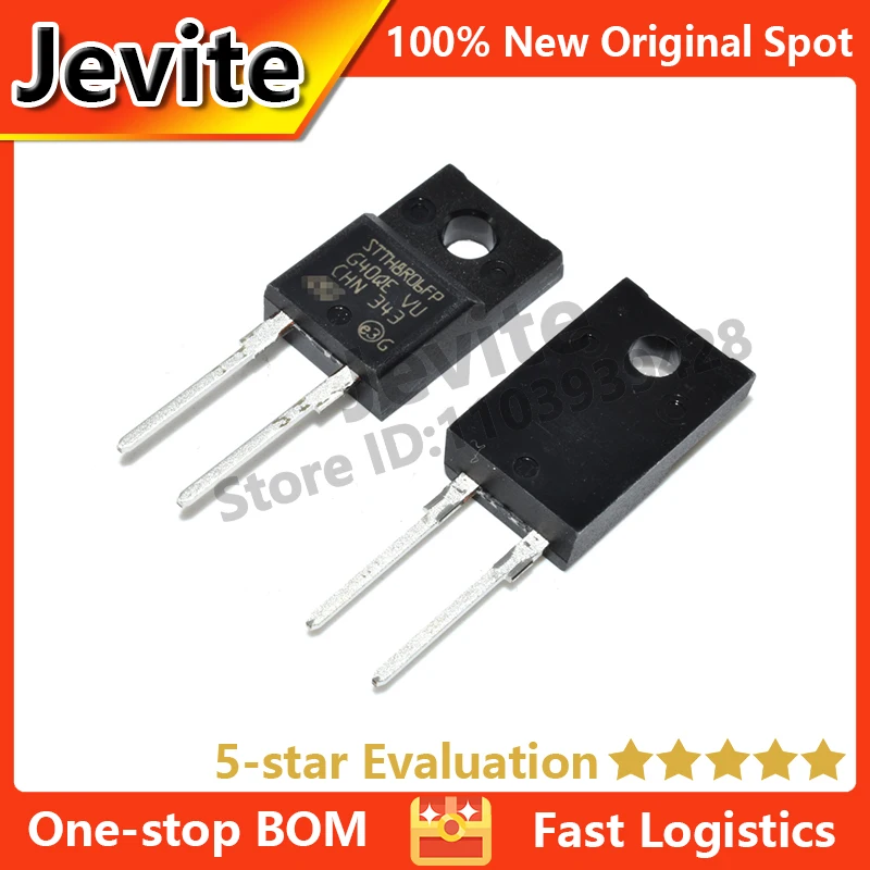 

Jevite 100% New Original electronics Controller 10-50 units/lote STTH8R06FP TO-220 600V 8A Diode transistor