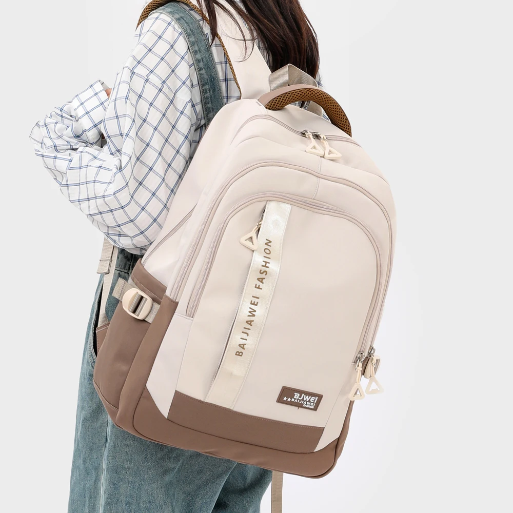 Multi-pocket Woman Man Backpack School Book Bags for Teenage Girls Boys New Female College Bag Student Lady Leisure BagPack