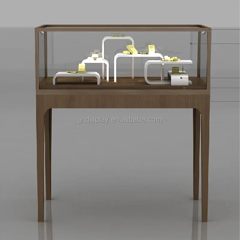 custom.High-end Luxury Jewelry Kiosk Design Custom Factory Unique Glass Jewellery showcase Display Cabinet Jewelry showcase