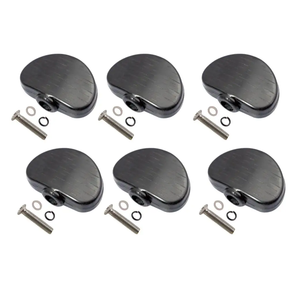 

5-6pack 6Pcs Guitar Tuning Pegs keys Tuners Machine Heads Replacement Buttons
