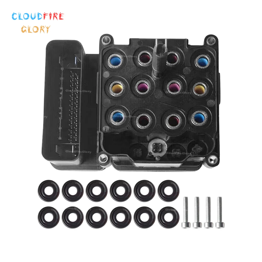 CloudFireGlory 68067661AA Anti-Lock Brake System ABS Control Module Black Plastic Metal For Dodge Journey 2010