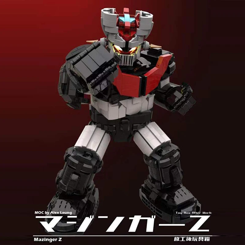 MOC Robot Mazingered Z Space UFO Grendizer Goldoraked Action Figure Building Block Anime Figures Mecha Model Brick Toys Gift