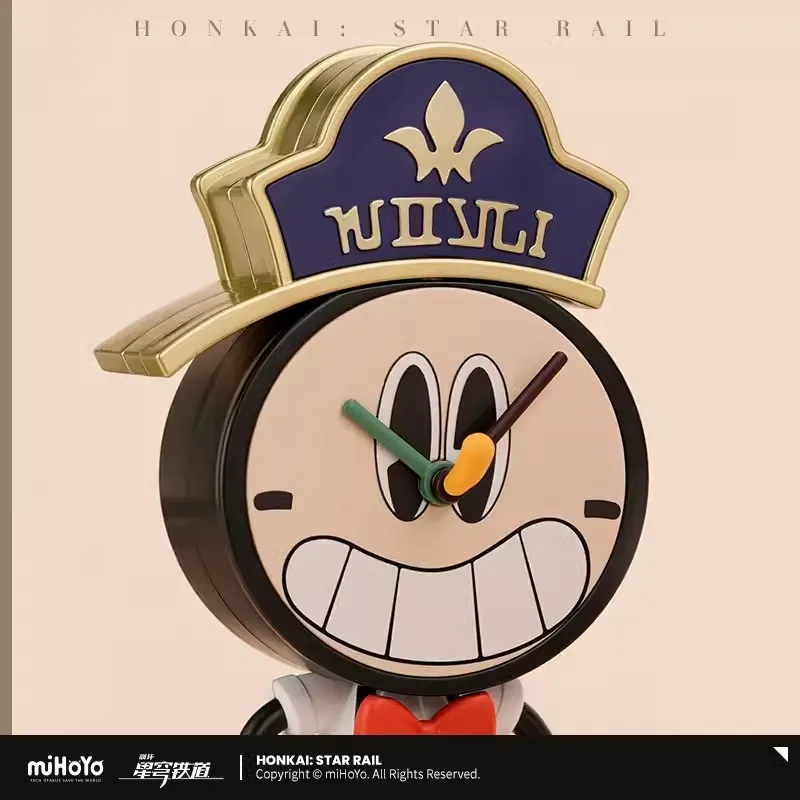 MiHoYo-Horloge sur rail étoile Honkai officielle, garçon, horloge mécanique, ornement anime, mode environnante, cosplay, cadeaux d'anniversaire, pré-vente