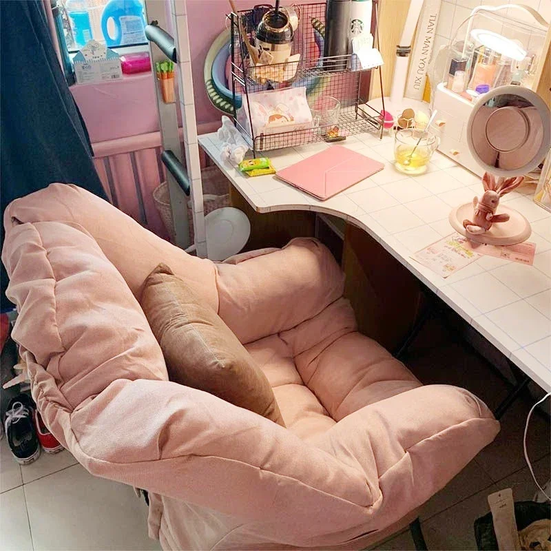Internet rossa sedia pigra comoda seduta divano singolo sedia dormitorio studenti universitari sedia da dormitorio con schienale