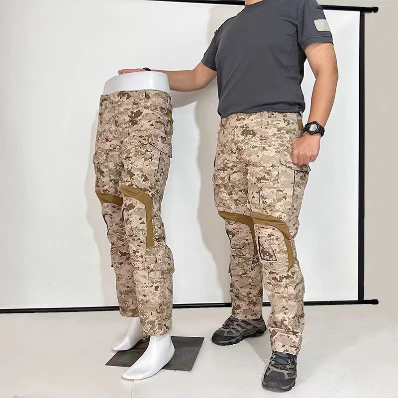 Outdoor Tactical Multi-pocket Three-generation Tactical Frog Pants, Duty Uniform, Training Uniform