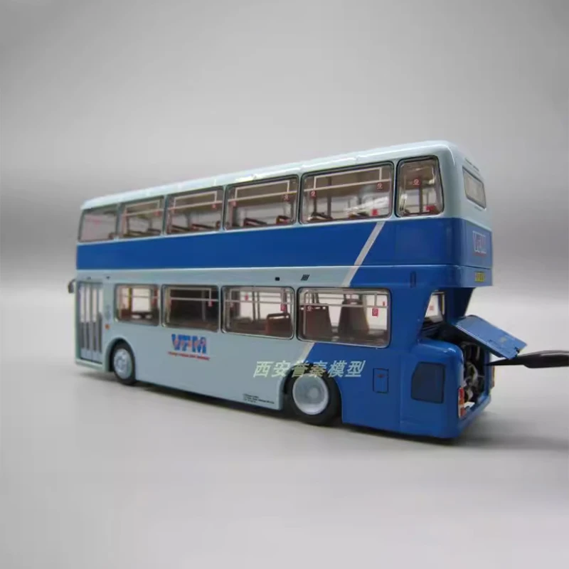 بريتبوس دييكاست الأصلي 1:76 مقياس لندن ذات الطابقين سبيكة حافلة نموذج جمع الديكور لعبة هدية تذكارية العرض