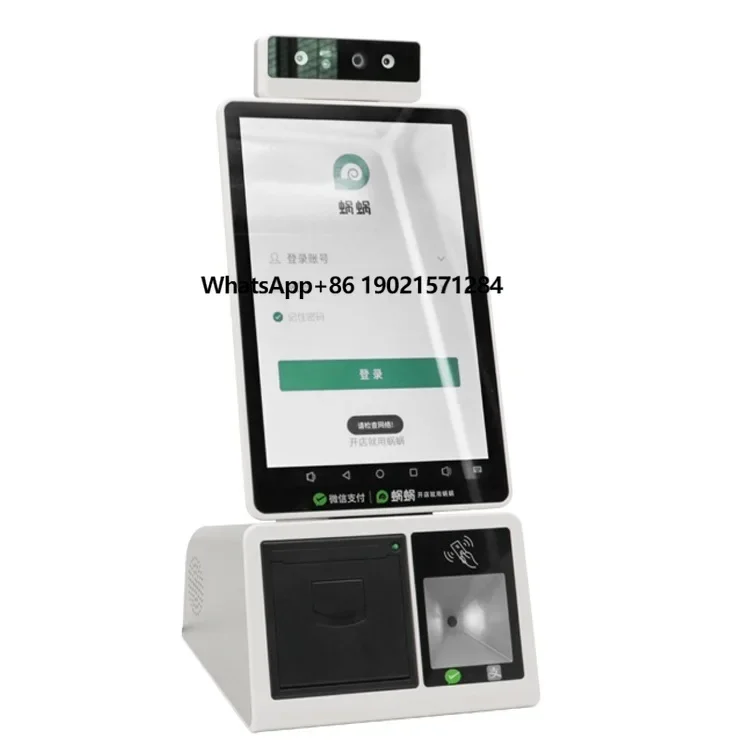 

Hot Selling 10.1inch All in One Touch Android Payment Terminal Restaurants Self Ordering Kiosk Self Payment Machine Free SDK