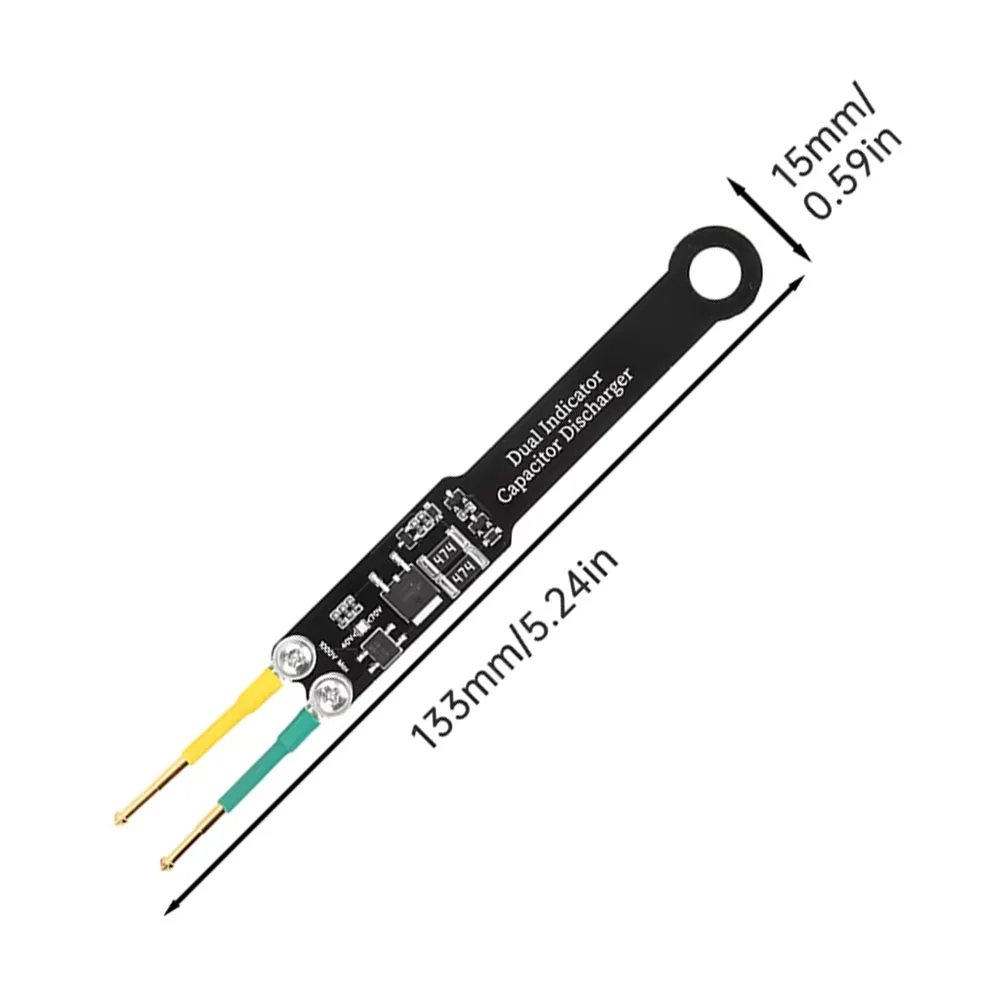 1 шт., ручка для разрядки конденсатора, импульсный источник питания, инструмент для ремонта AC8-380V/DC 12-540V для электронных инструментов, тестирования, обслуживания
