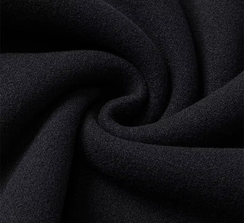 Herren Langarm-T-Shirt, Fleece-gefüttert, Verdickter Samt, Warm, Rundhals, Einfarbig, Dehnbares Basis-Shirt, Lässiges Winter-T-Shirt 6XL – Detail 5