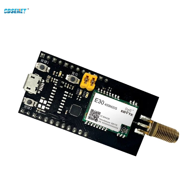 433MHz 470MHz Test Board Development Evaluation Kit for E30-400M20S USB Interface CDSENET E30-400MBL-01 STM8