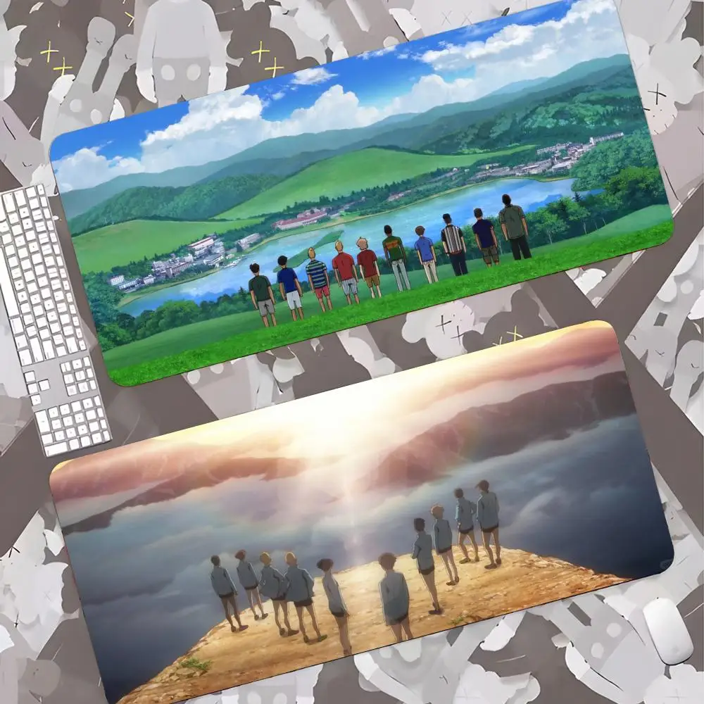 Run with the Wind Mouse Pad Gamer Keyboard Mat Pads Gaming Desk Protector Laptops Large Mousepad Cartoon Deskmat