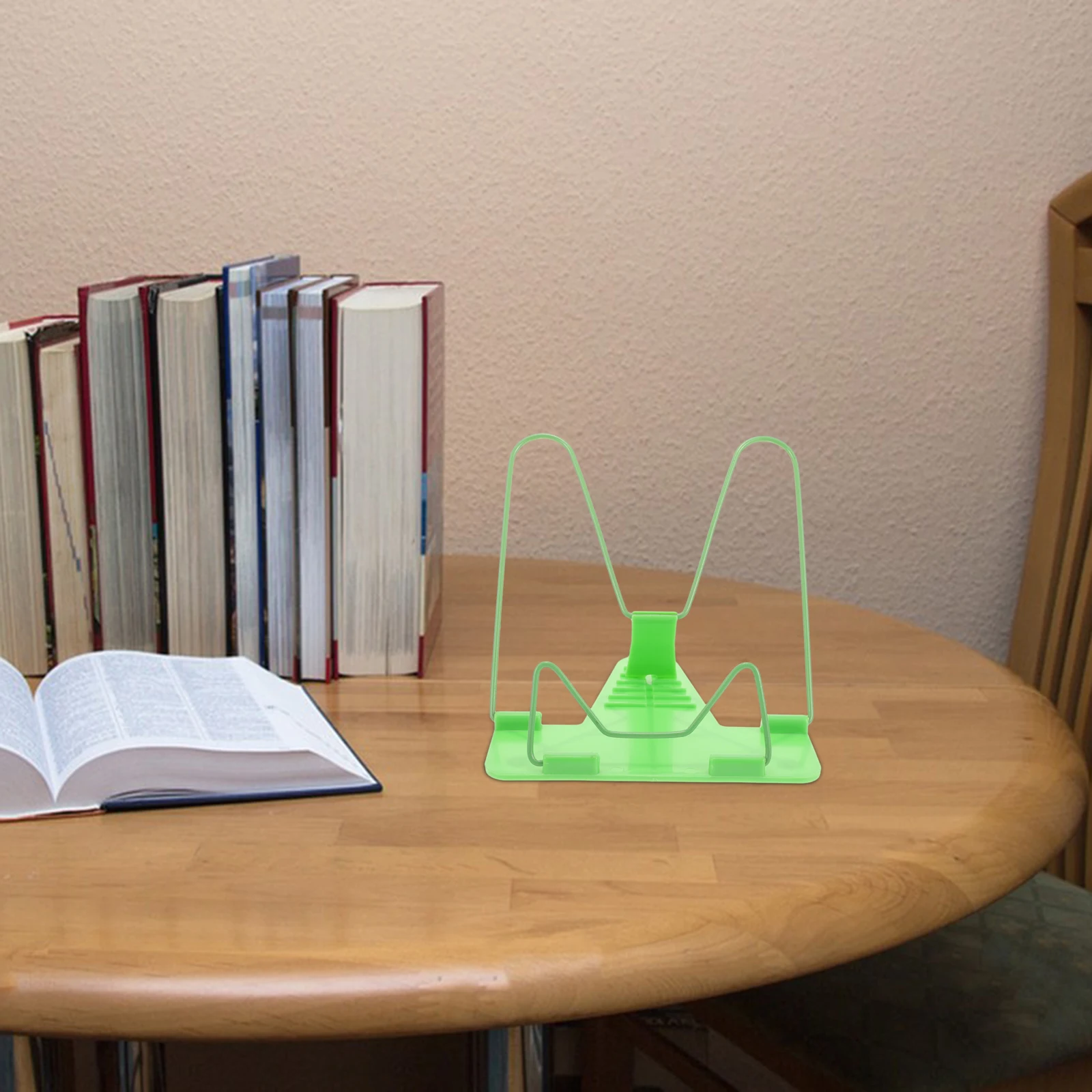 

2 PCS Reading Rack Book Bracket Multifunction Shelf Multi-purpose Bookshelf Student