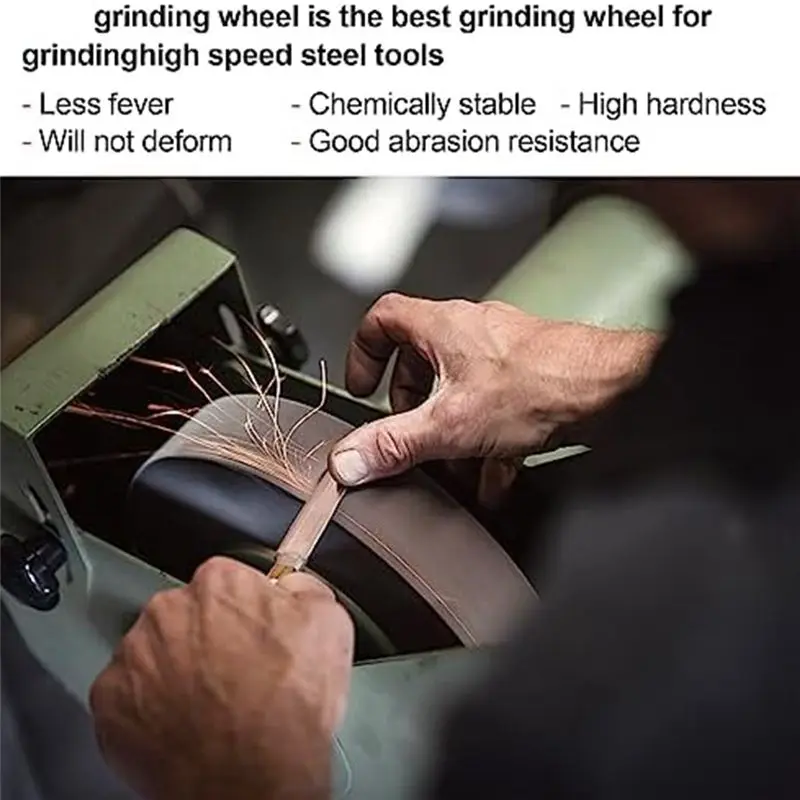 307~Flash, 6 Inch Dia x 1 Inch Wide x 1/2 Inch Bore for Sharpening Woodturning Tools,Bench Grinders (180 Grit)