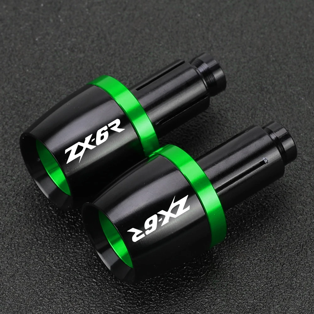 لكاواساكي ZX6R ZX ~ 6R ZX 6R 2000 ~ 2024 2024 2025 2021 2020 دراجة نارية الملحقات المقود القبضات ينتهي مقود غطاء سدادة طرفية
