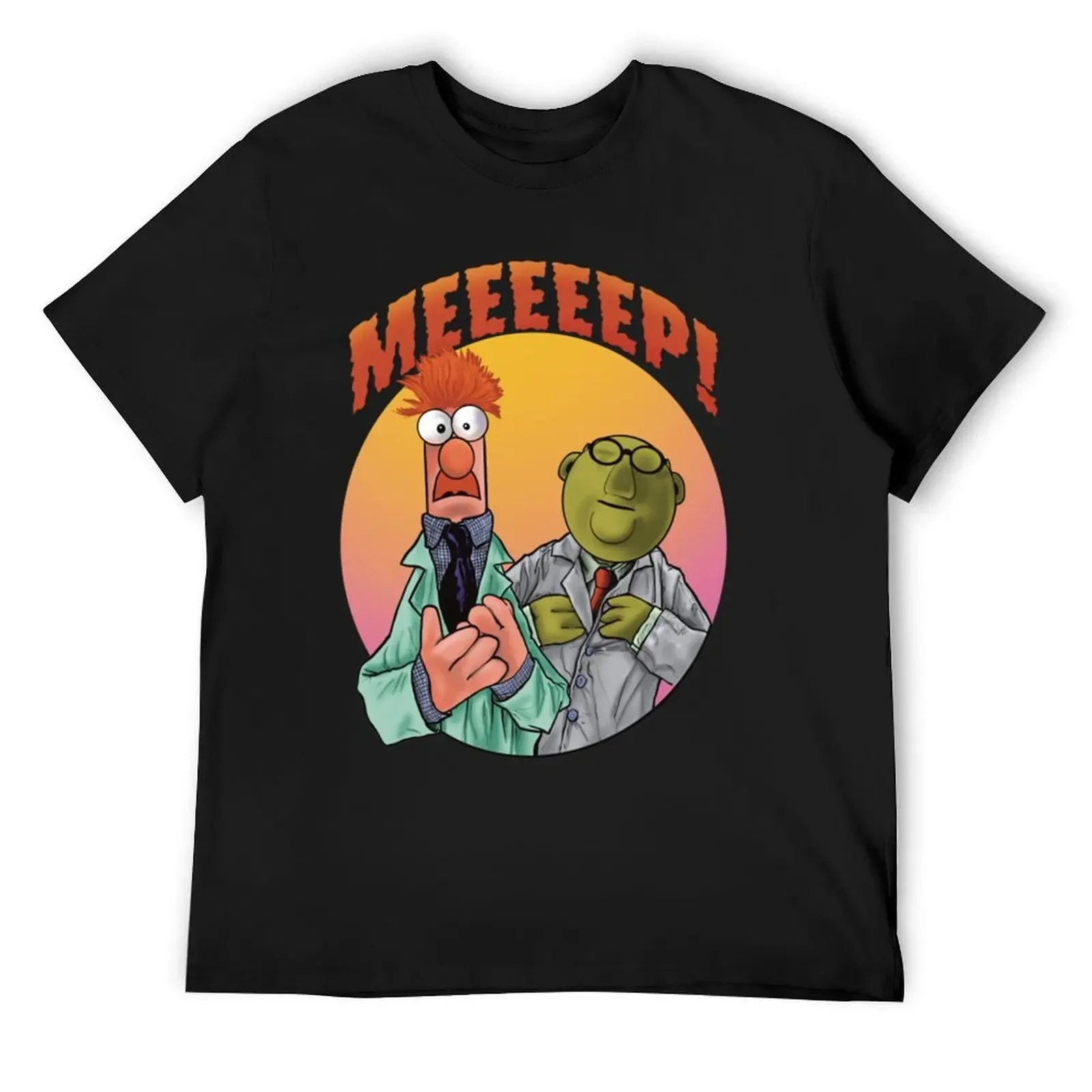 Camiseta Beaker n Bunsen Honeydew, ropa de verano, camisetas divertidas de anime meme, camisetas baratas para hombres