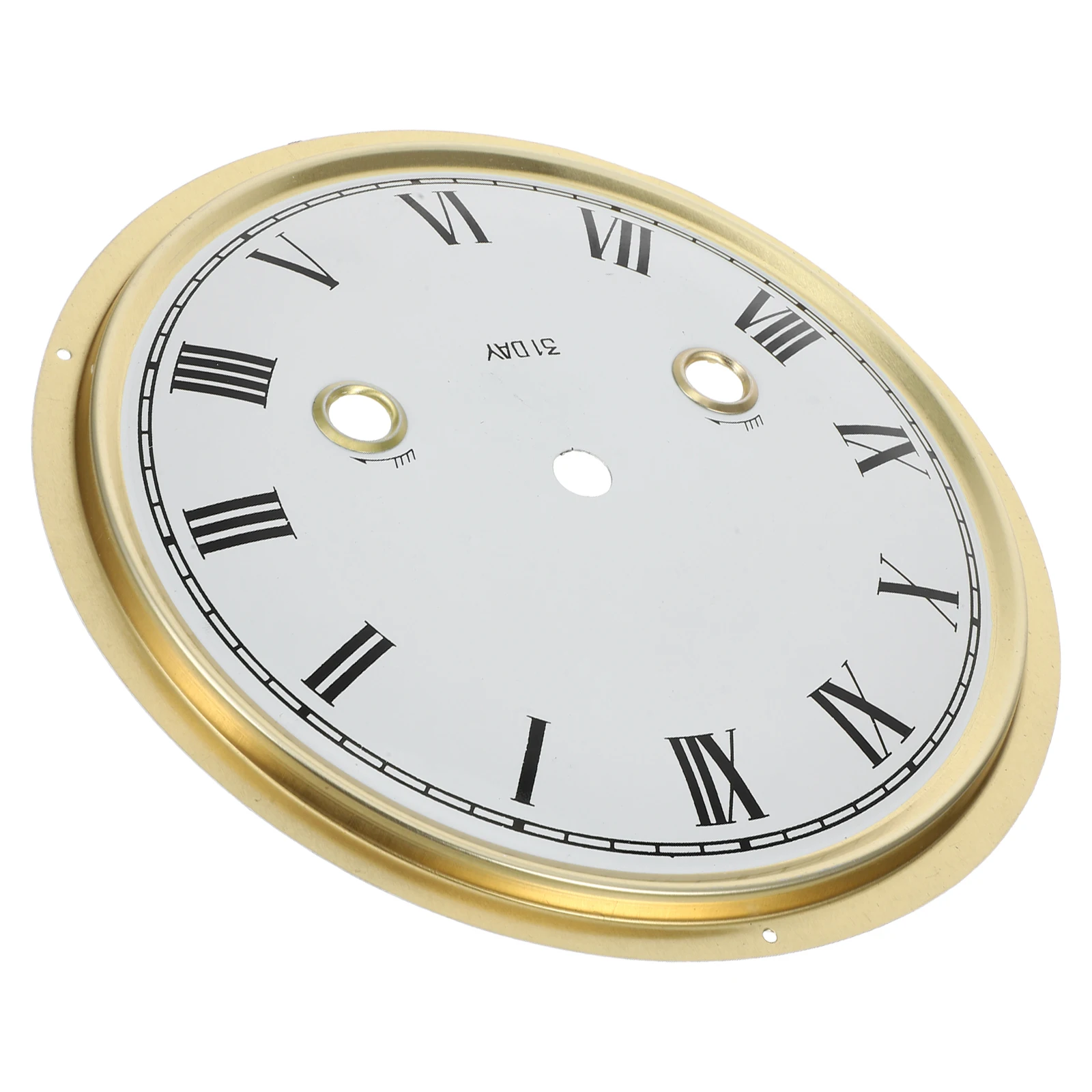 

Mechanical Dial Clock for Diy Old Fashioned Golden Zinc Alloy Insert Replacement