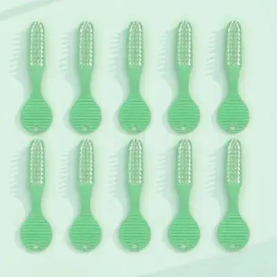 

20pcs Large Head Toothbrush Short Handle Soft Bristle For Prison Camping Dental Care Sensitive Gums Durable Mini Brush