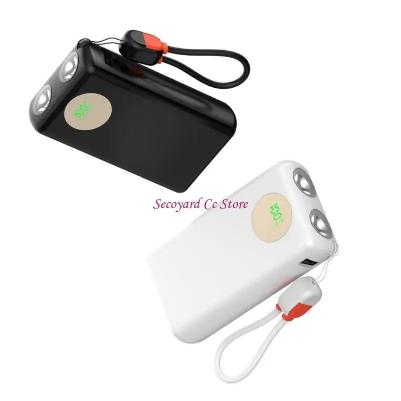 N3UC Fast Power Banks DIY 2x21700 Battery Case Shell Not Require Welding Double LED Digital Display Battery Case