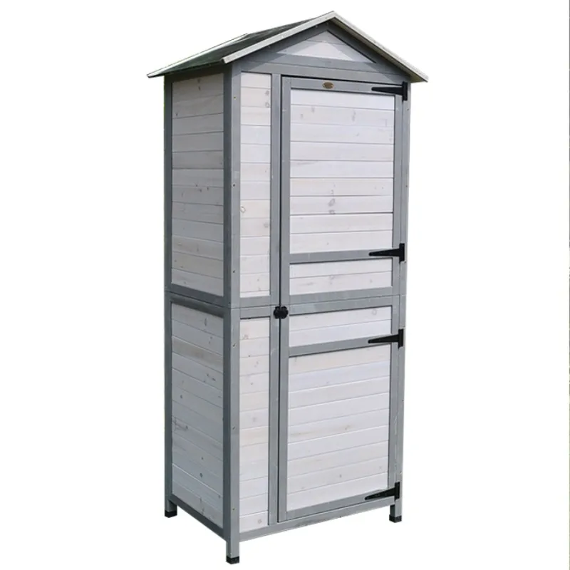 Tool cabinet Finishing box Outdoor garden Balcony Large heightening Rainproof and anti-corrosion family Europe and America