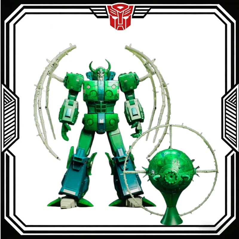 

In Stock 01-STUDIO 01S01G Cell Unicron Bacteria Clear Glow In Dark Version Mecha Robot Action Figure Gift Toy