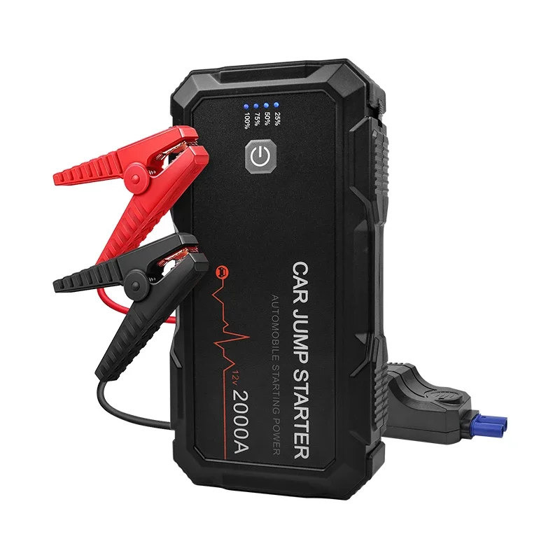 2024 Most Powerful Lithium Jump Starter 22000mAh 12v Peak 2000A Output Portable Power Battery Jumper