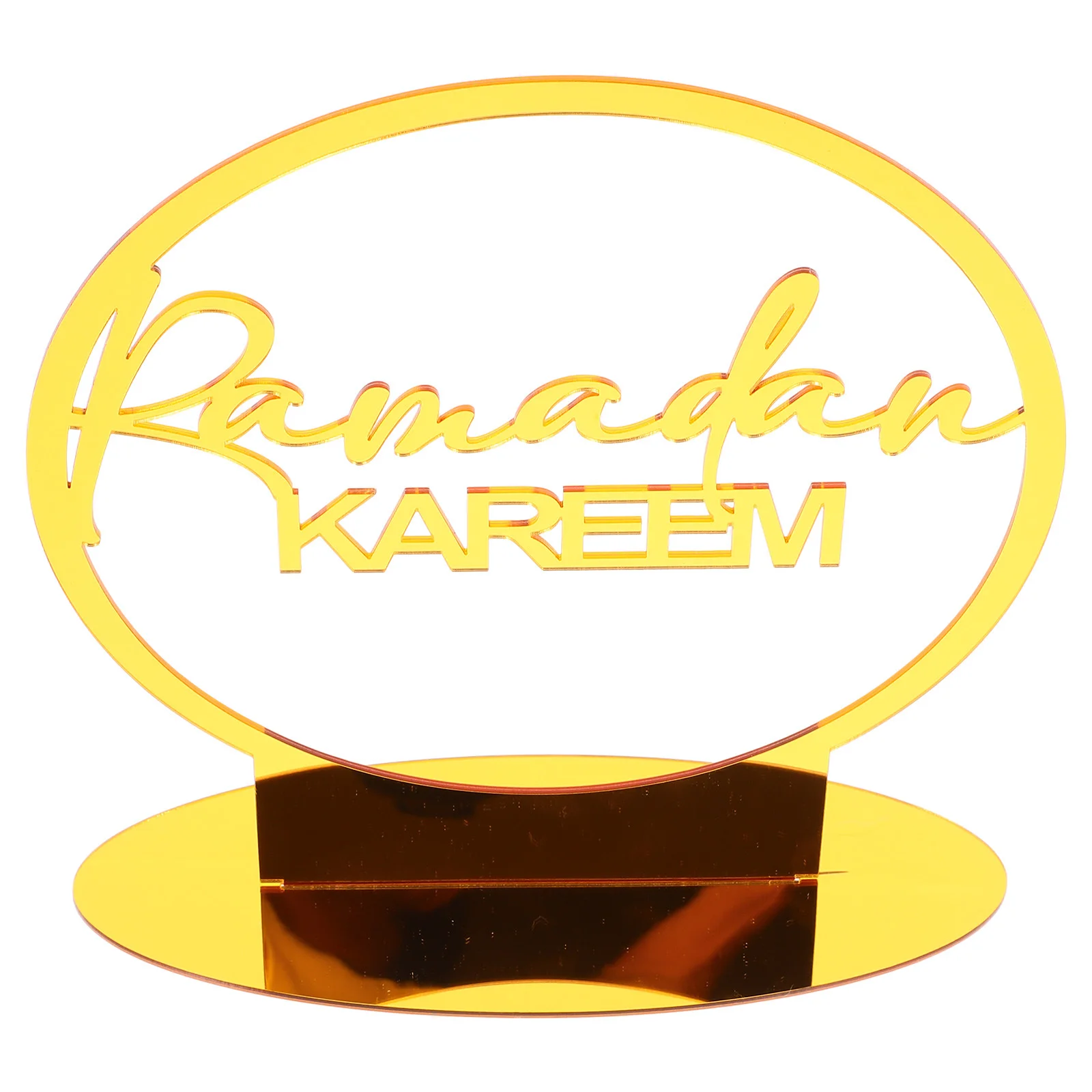 

Eid Mubarak Moon Ornament Acrylic Eid Decorations Ramadan Table Decor Islamic Home Decor Acrylic Ornaments Ramadan Decorations