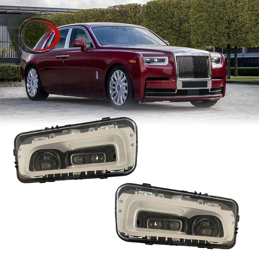 CZJF Original Rear Lamps Rear Lights LED Red Tail Lights Taillights forRolls-Royce Phantom 8th VIII 2018 2017
