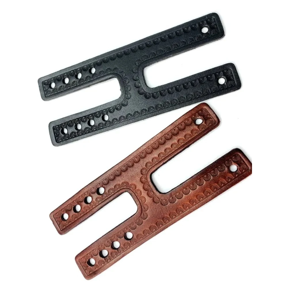 1 peça de cinto de couro curtido vegetal IWB: fixação rápida para bainhas táticas Kydex