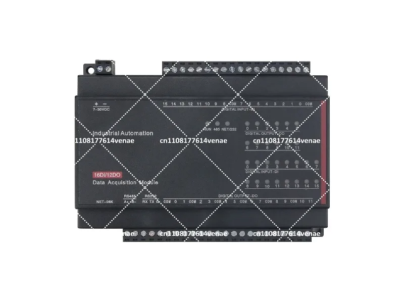12DO Relay 16DI Switch Input RJ45 Ethernet RS485+232 TCP Module Modbus Controller