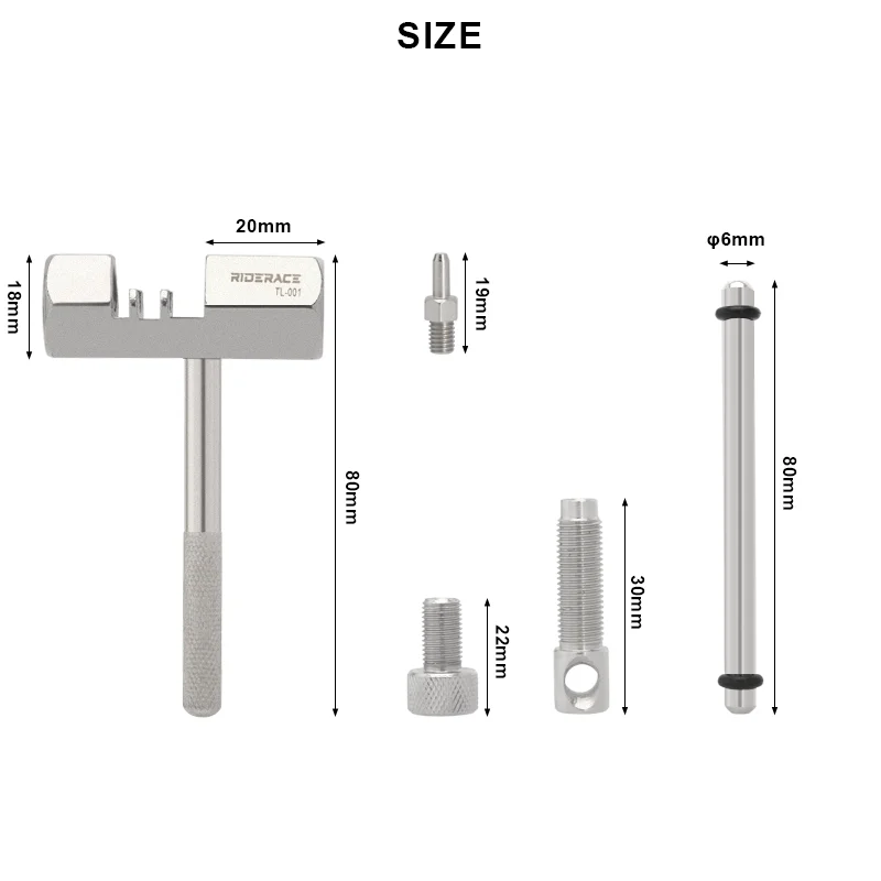 Rompecadenas universal para bicis – Cortador y extractor de eslabones - imagen 2