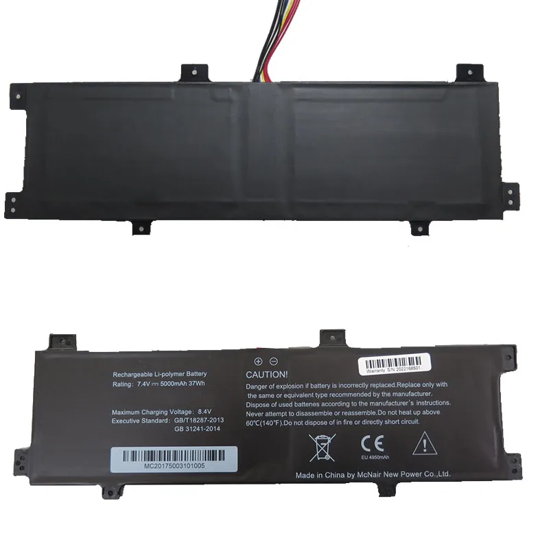 Laptop Battery For MEDION AKOYA 40064487 MLP4372121-2S 7.4V 5000mAh 37Wh