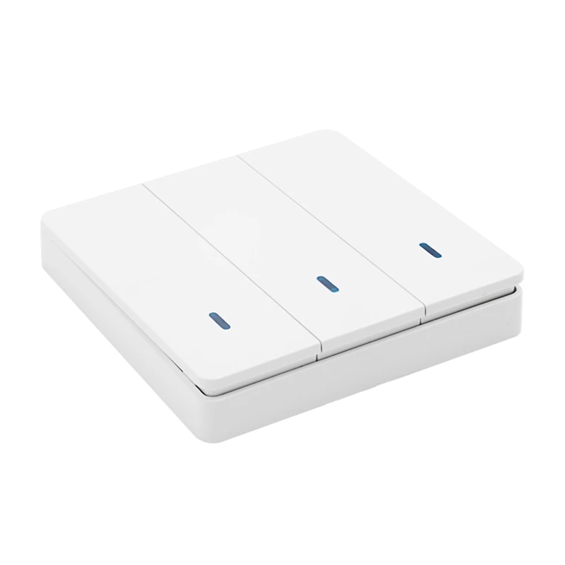 Wireless Smart Light Switch RF 433Mhz Lighting Control Intelligent Switch AC 90-250V 10A Module( 1 W And 3 C And 1 RC)