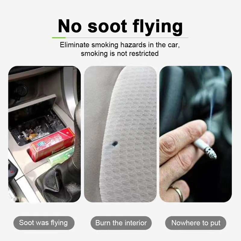 40 PCS Vehicle Ashtray Smoke Removal Sand Remove Smoke Smell Family Convenient Ashtray