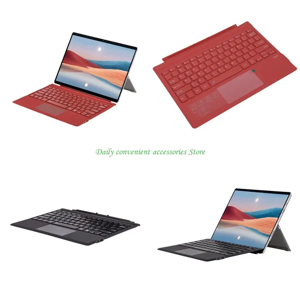 

Оригинальная беспроводная клавиатура 97QB для Surface Pro7/6/5/4/3 с магнитной сенсорной панелью