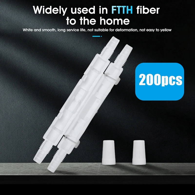 Absj-caixa de proteção de fibra óptica caixa de proteção de cabo tubo redondo tubo termo retrátil para proteger bandeja de emenda de fibra