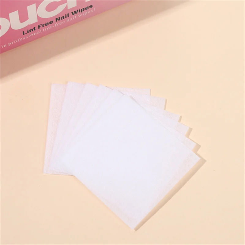 1/3 Boxen Nagellack Entferner Tücher Fusselfreie Baumwolle Pad Servietten Für Nail art Gel Polish Remover Nagel Wischen maniküre Werkzeug