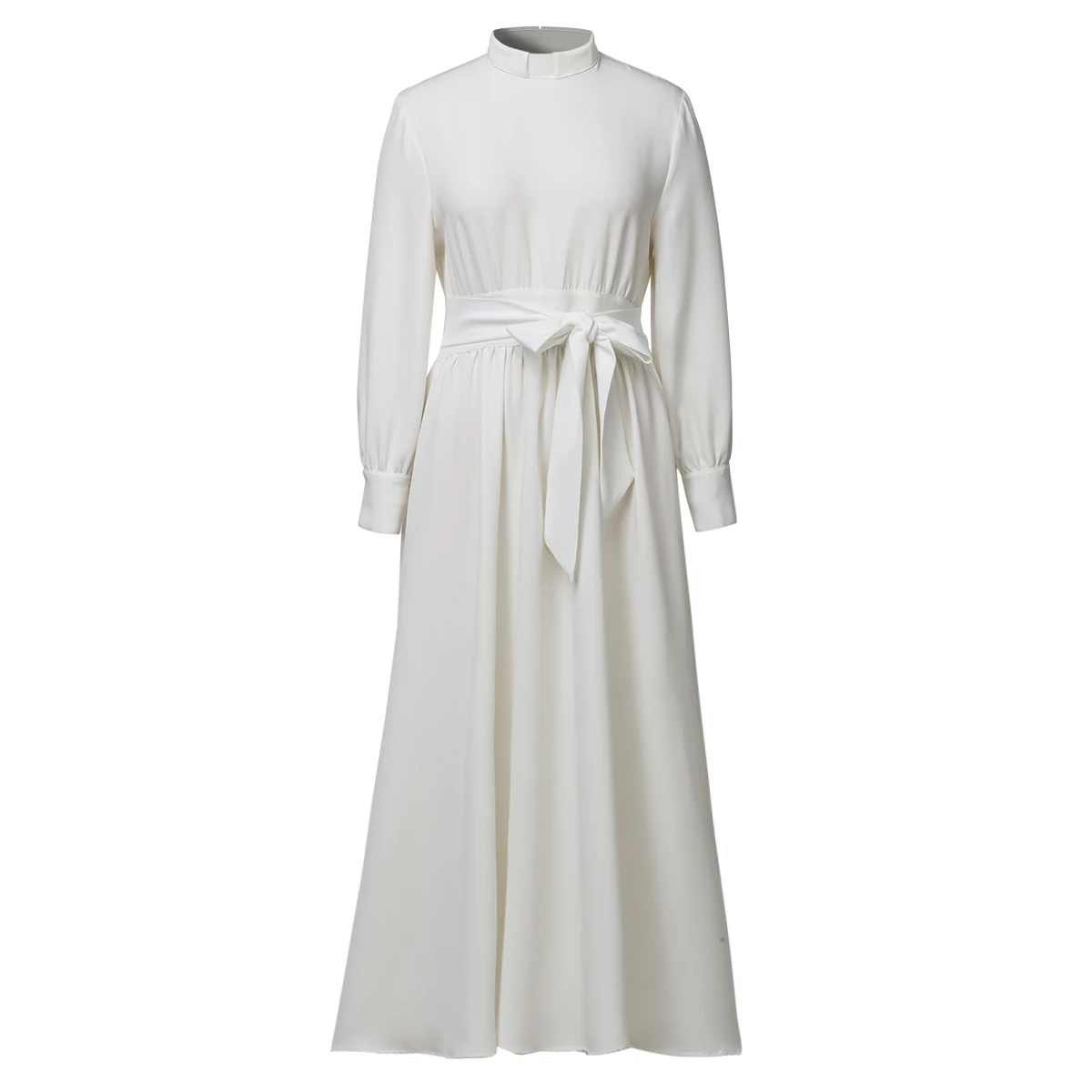 Tab Collar Clergy Dress for Women Minister Costume