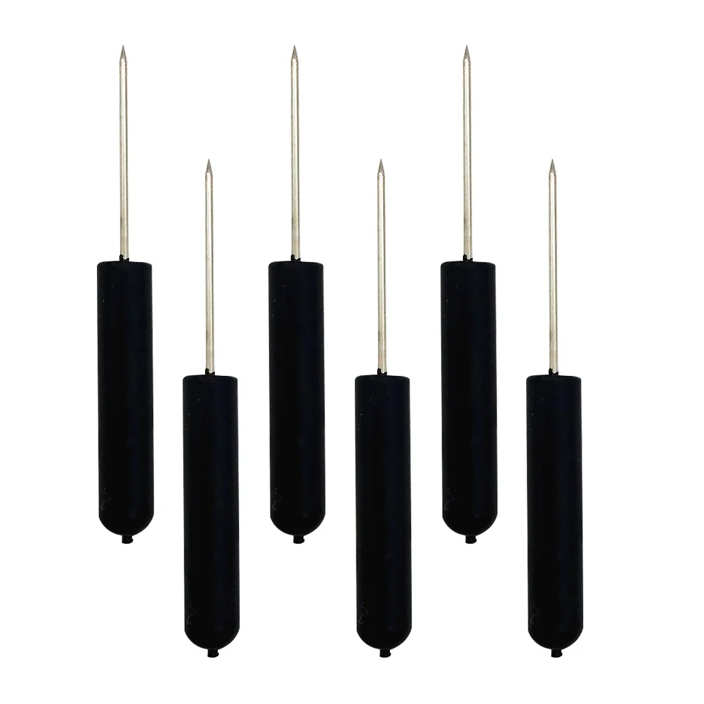 6 pcs Cylinder Push Pins Plastic Head For Travel Map Cork Board Bulletin Use Position Markers Map Planning Accessories