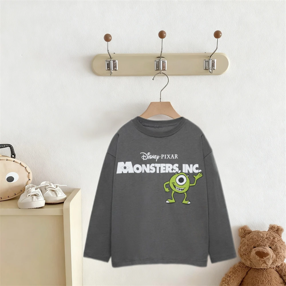 ميكي ماوس تي شيرت ملابس عصرية للأطفال بعمر 2-7 سنوات تصميم جديد لطيف بلايز للأطفال بنين بنات رقيقة Crewneck قاع قميص #3